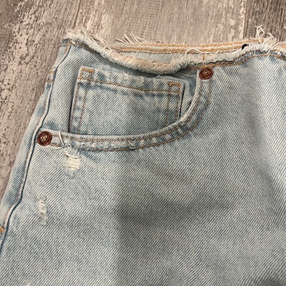 ZARA Mid Rise Shorts Size 0 - Picture 4 of 8